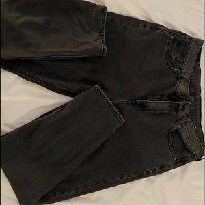 black american eagle mom jean